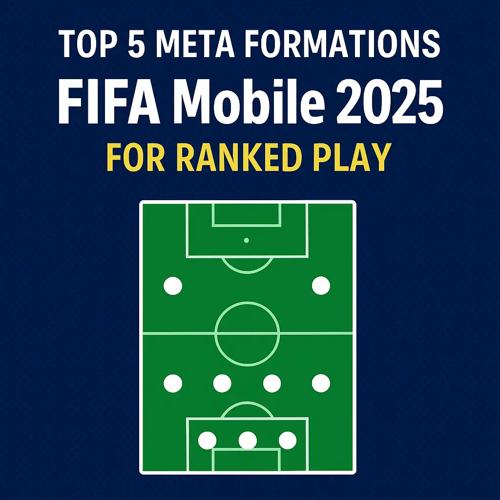Top 5 Meta Formations in FIFA Mobile 2025 for Ranked Play